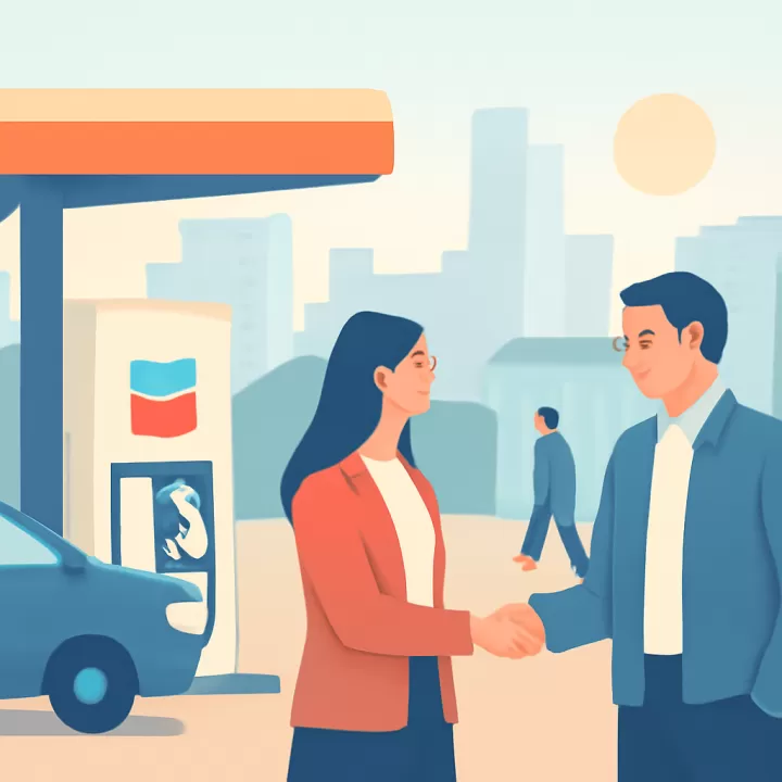 Chevron relanza la venta de combustibles en Argentina tras alianza estratégica con DAPSA