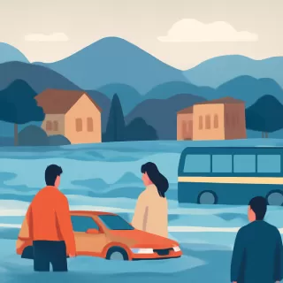 Inundaciones provocan cortes y congestión vehicular en rutas hacia Cafayate y San Carlos en Salta