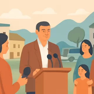 Intendente de El Hoyo confirma control del incendio y reapertura turística