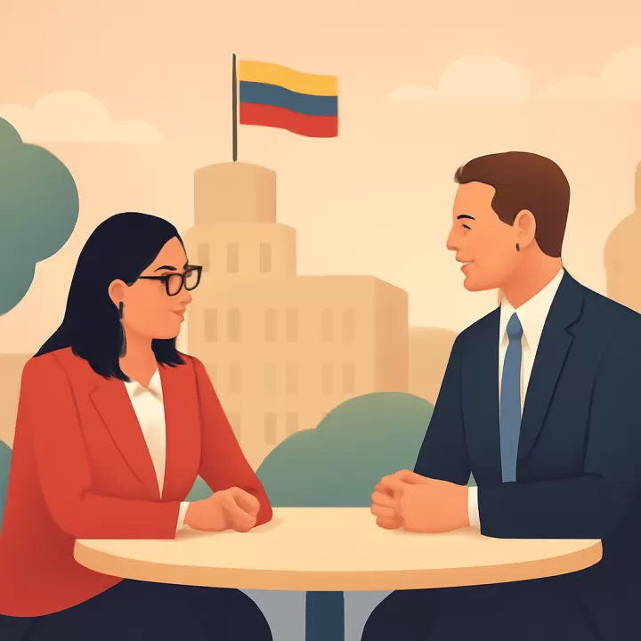 Delcy Rodríguez se reúne con el director de la CIA en Caracas