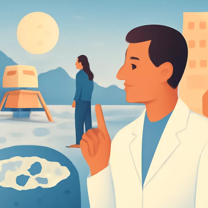 Expertos advierten que la exploración lunar podría contaminar hielos antiguos con metano