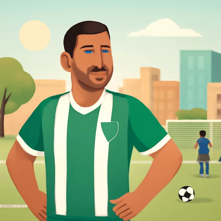 El futbolista de Ferro Enzo Hoyos respondió con ironía a un meme viral sobre su estado físico