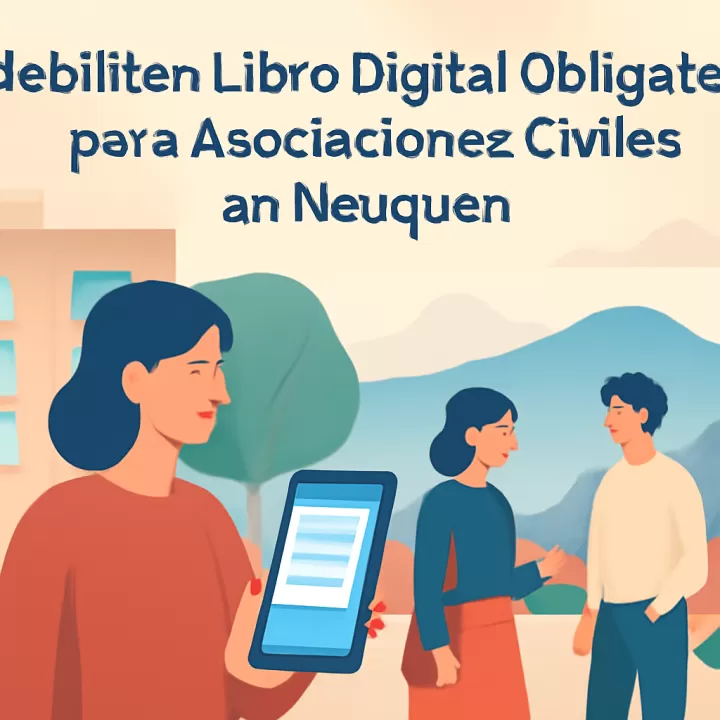 Habilitan Libro Digital Obligatorio para Asociaciones Civiles en Neuquén