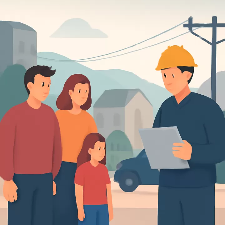 Cortes programados de luz este sábado en dos sectores de Bariloche