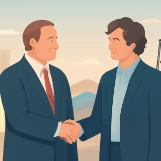 Harold Hamm, el 'Rey del Fracking', inicia inversiones en Vaca Muerta y se reúne con Javier Milei