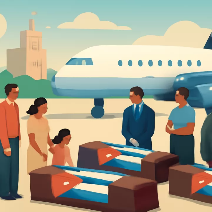 Llegan a Cuba los restos de 32 militares cubanos fallecidos en ataques de EE.UU. en Venezuela