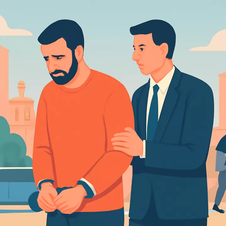 Dictan dos meses de prisión preventiva a acusado de balear a un hombre en Rawson tras estar prófugo