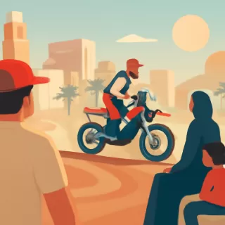 Luciano Benavides se ubica segundo detrás de Ricky Brabec en la definición del Dakar 2026