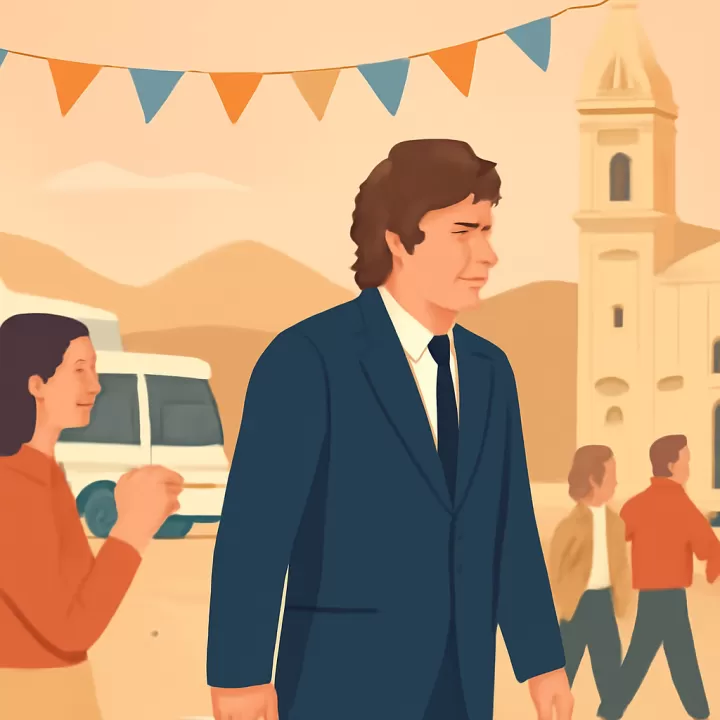 Javier Milei asiste al Festival de Doma y Folklore de Jesús María en Córdoba