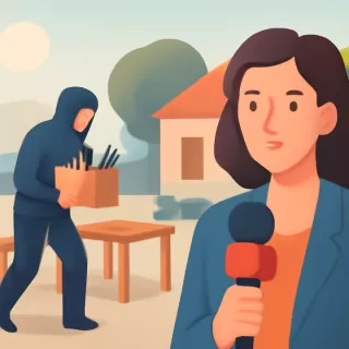 Robo en una casaquinta de Pocito: se llevaron cubiertos, mesas y bombas de agua