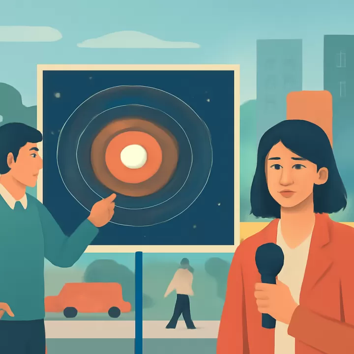 Astrónomos identifican una onda de choque alrededor de una enana blanca sin disco