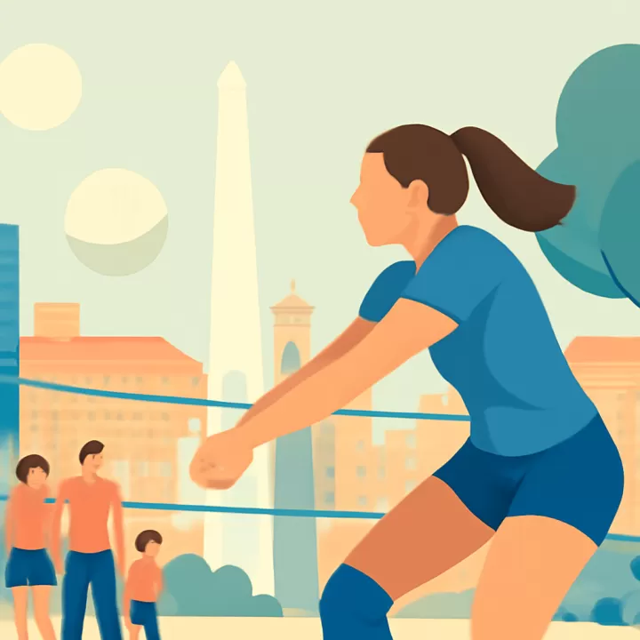 Brunella Mamonde inicia su participación en la Liga Argentina Femenina de Vóley con Bahiense del Norte