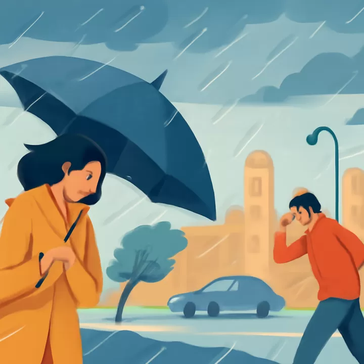 Alerta por tormentas en San Juan con lluvias fuertes, granizo y ráfagas de hasta 75 km/h