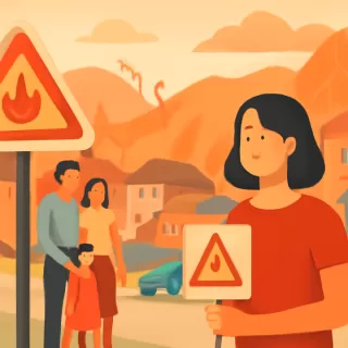 Alerta por riesgo extremo de incendios en Bariloche debido a altas temperaturas