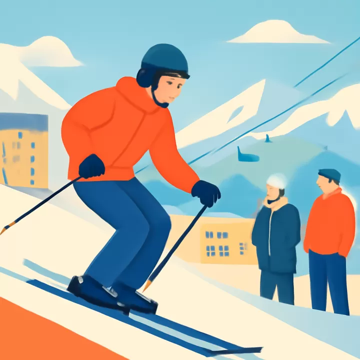 Alvaro Llull participa en el Mundial Junior de freeride en Austria