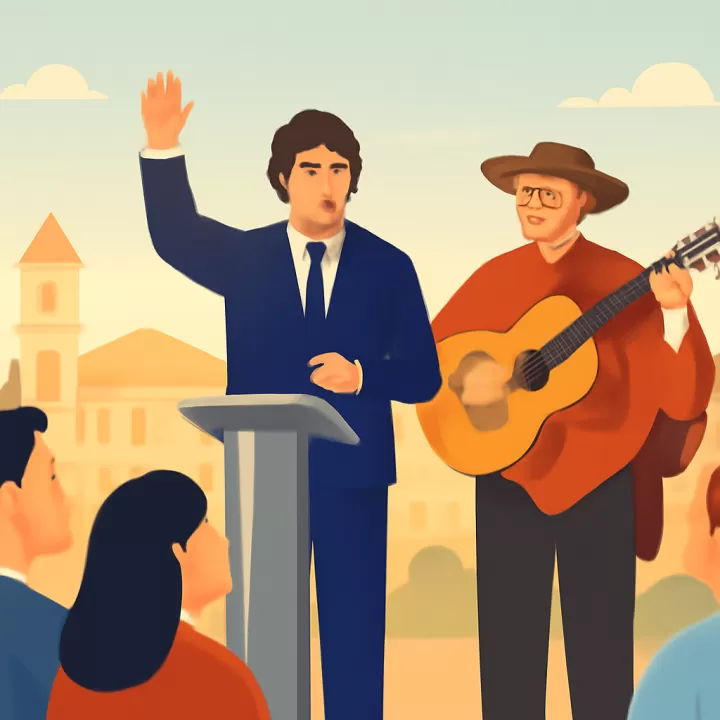 Javier Milei agradece a Córdoba en el Festival de Doma y Folklore de Jesús María