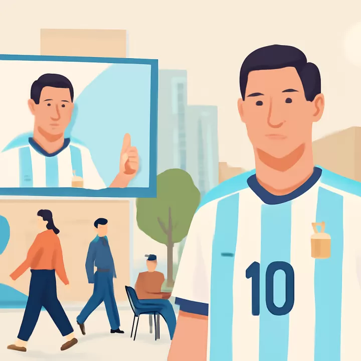 Jugadores de la Selección argentina y su creciente presencia en publicidad