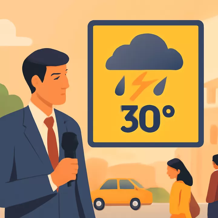 Pronóstico del tiempo en Córdoba para el domingo 18 de enero con alerta amarilla por tormentas