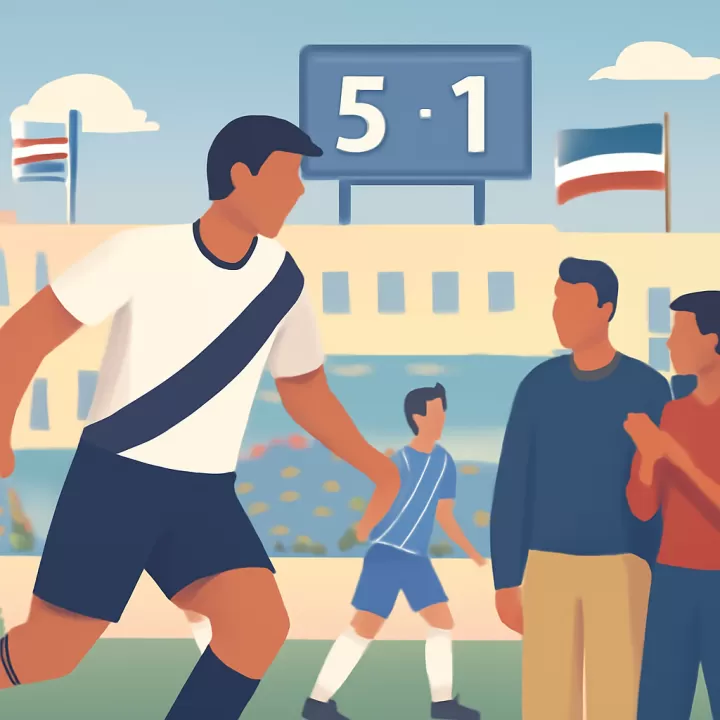 Danubio derrotó 5-1 a los titulares de Nacional en amistoso en el Gran Parque Central