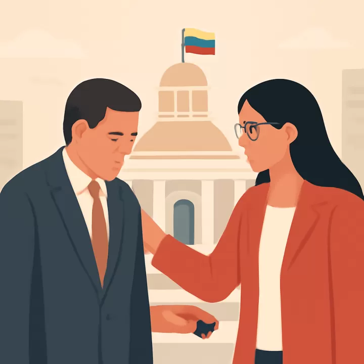 Delcy Rodríguez releva a Alex Saab de su cargo en el gabinete venezolano