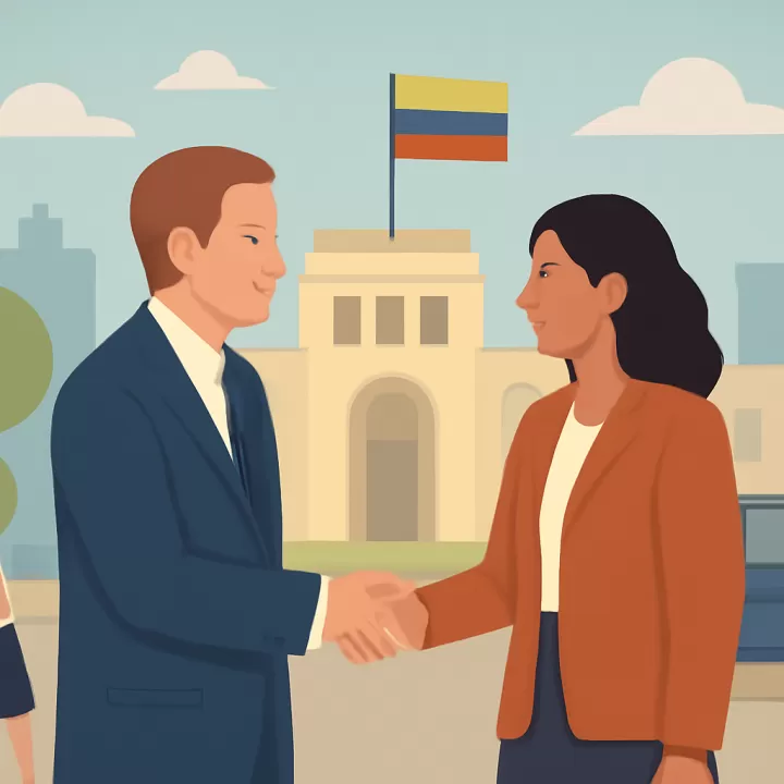 El jefe de la CIA se reunió con la presidenta interina de Venezuela