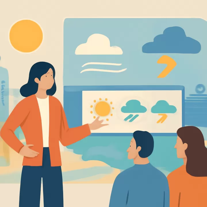 Pronóstico del tiempo para la Costa Atlántica bonaerense durante los próximos 7 días