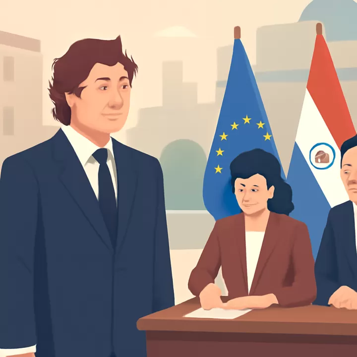 Javier Milei asiste en Asunción a la firma del acuerdo entre Mercosur y la Unión Europea sin Lula