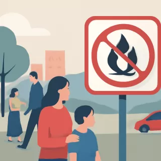 Río Negro prohíbe hacer fuego al aire libre por riesgo extremo de incendios