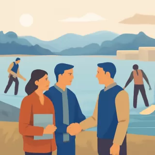 Dos cuerpos hallados tras desaparición de familia en represa de Rocha; continúa búsqueda de un menor