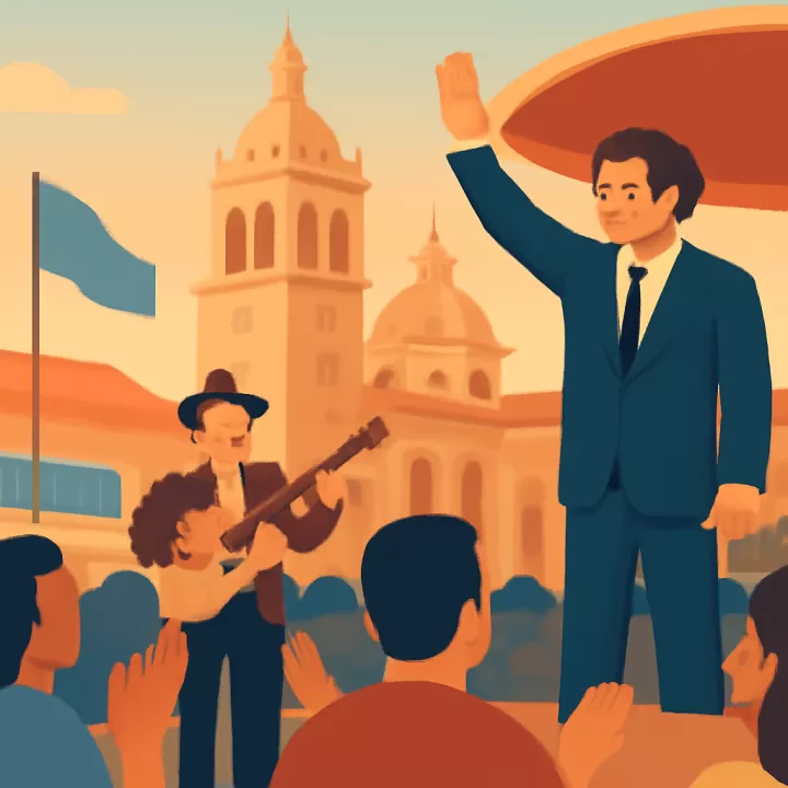 Javier Milei asistió al Festival Nacional de Doma y Folclore de Jesús María y fue ovacionado por el público