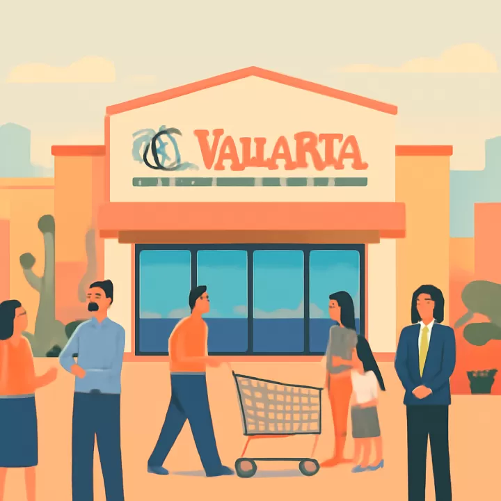 Cadena de supermercados latinos Vallarta Supermarkets abre su primera tienda en Arizona