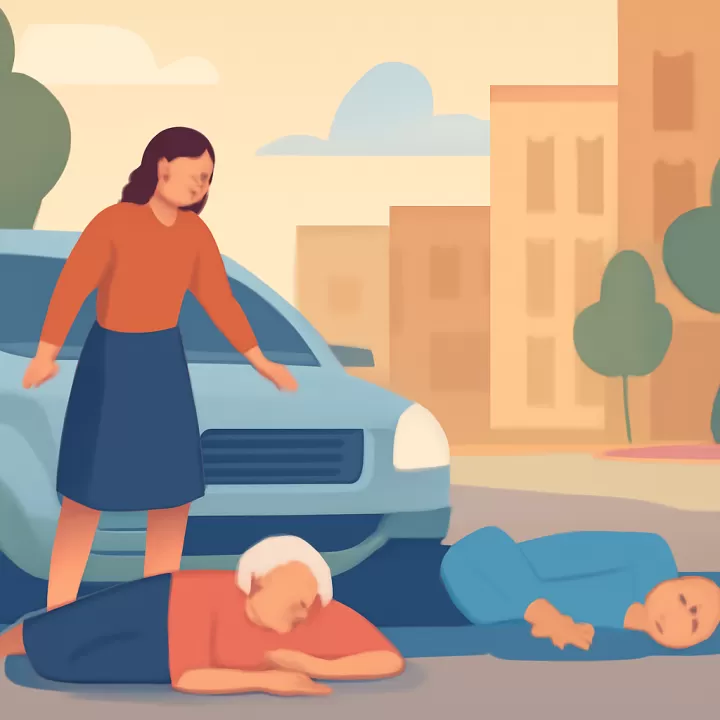 Marta Fort atropelló a dos personas en Palermo y una fue internada