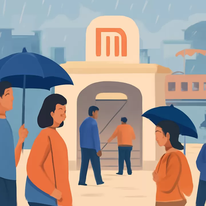 Metro CDMX activa marcha de seguridad por lluvias el sábado 17 de enero