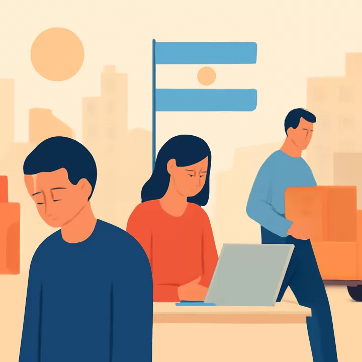 Tres sectores clave de la economía argentina perdieron más de 20.000 empleos formales en dos años