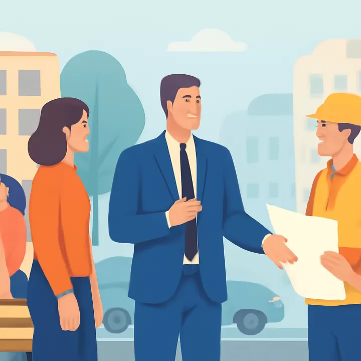 Plan canje por obras: pedidos activados por la reforma laboral en el tour de Santilli