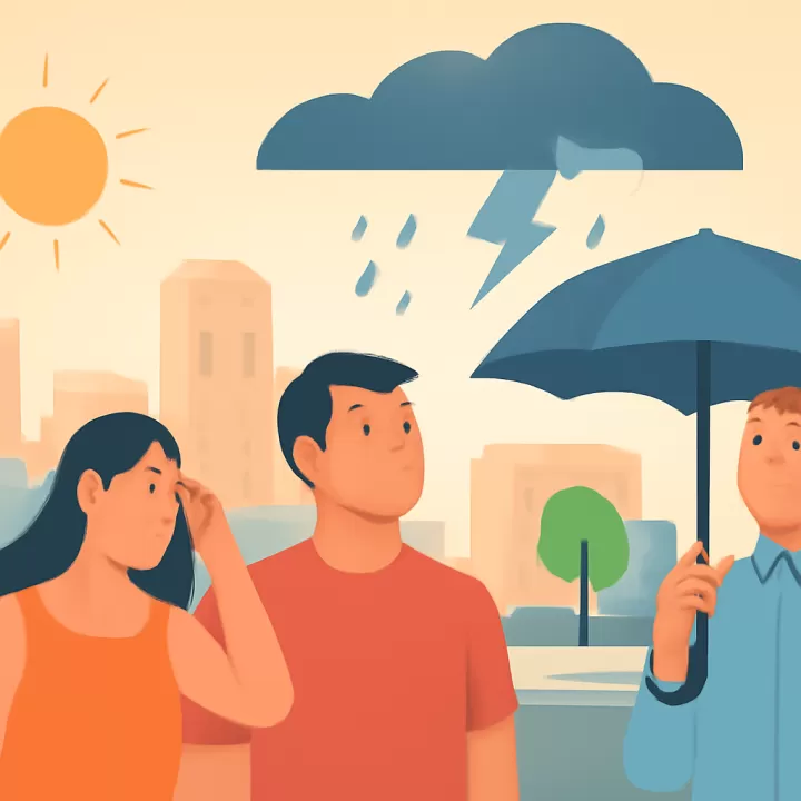 Sábado caluroso con probabilidad de tormentas en San Juan