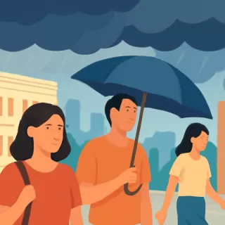 Alerta amarilla por tormentas en gran parte de San Juan