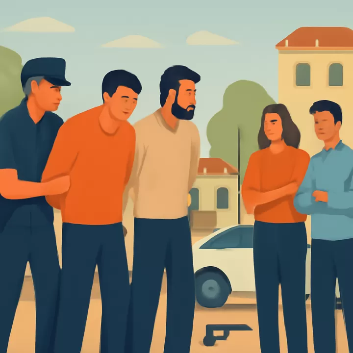 Dos detenidos con armas tras balacera y persecución en Barrio Maldonado, Córdoba