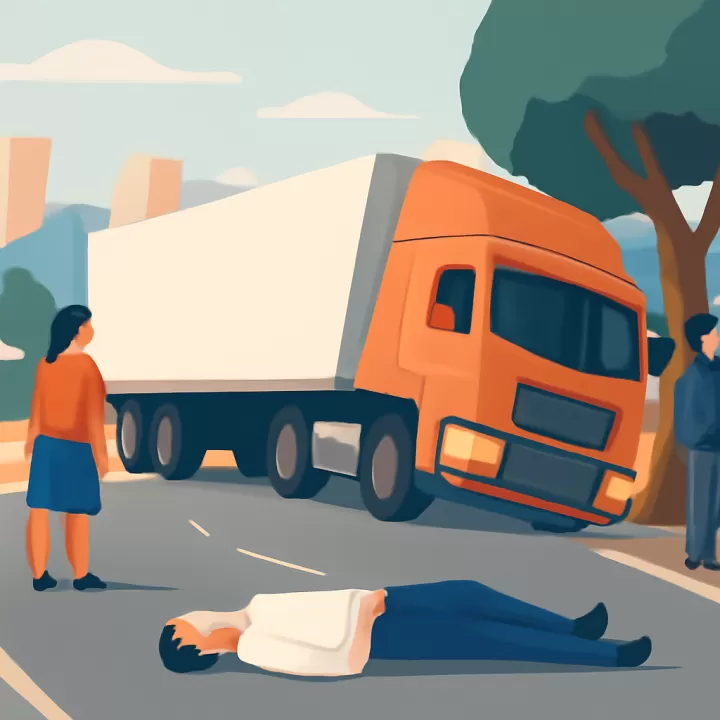 Muere un camionero tras perder el control de su vehículo en la Ruta Nacional 149, Ullum