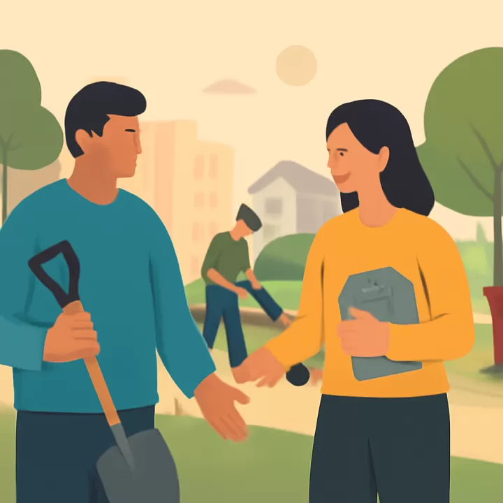 Trelew entregó herramientas y capacitación para el mantenimiento de espacios verdes