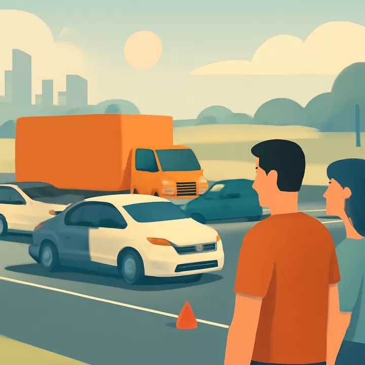 Corte total en la Ruta 2 por choque en Dolores genera demoras en el éxodo turístico