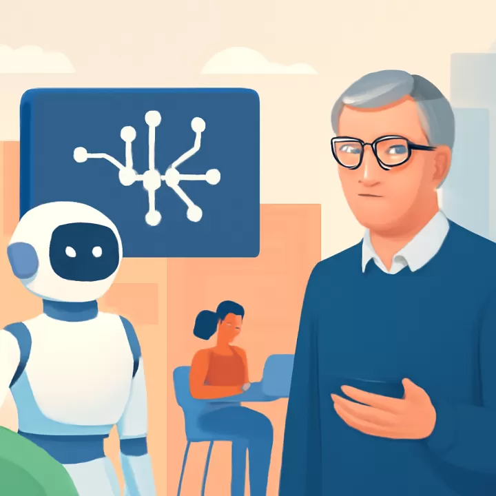 Bill Gates asegura que la IA modificará las carreras futuras sin causar una pérdida masiva de empleos