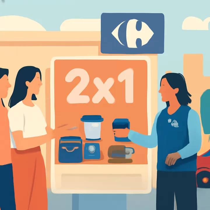 Supermercados Carrefour ofrece promoción 2x1 en pequeños electrodomésticos hasta el 19 de enero de 2026