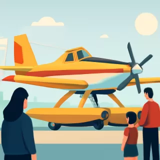 Río Negro presenta avión equipado con tecnología de INVAP para combatir incendios