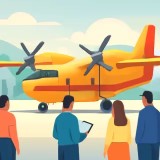 Río Negro incorpora avión con tecnología de INVAP para combatir incendios