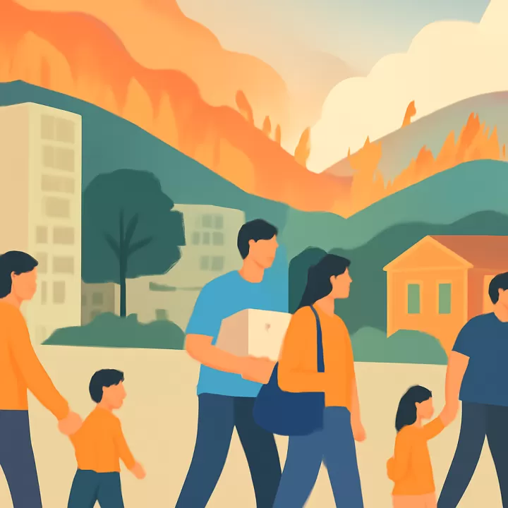 Incendios forestales en Chile dejan 15 muertos, 19 heridos y miles de evacuados en Ñuble y Biobío