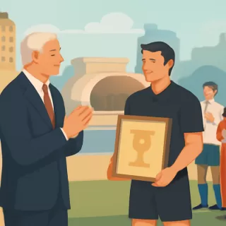 Claudio Tapia finalizó la pretemporada de árbitros en Mar del Plata y realizó un homenaje