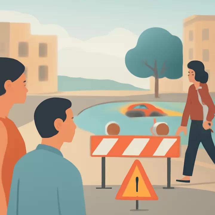 Cierre del cauce del Río San Juan en calle Las Moras hasta nuevo aviso