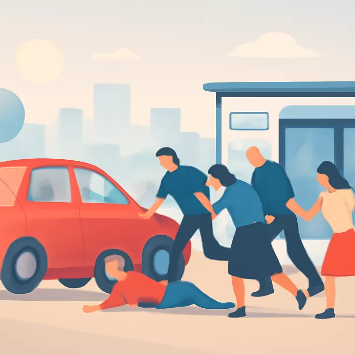 Conductor alcoholizado atropelló a seis personas que esperaban un ómnibus en Toledo