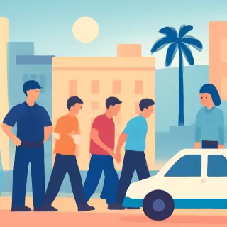 Detuvieron a una banda de menores dedicada a robos en locales comerciales de Chimbas, San Juan